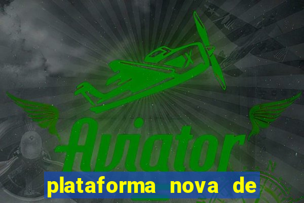 plataforma nova de jogos online